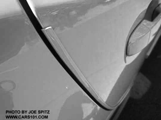 Subaru crosstrek door clearance edge guards