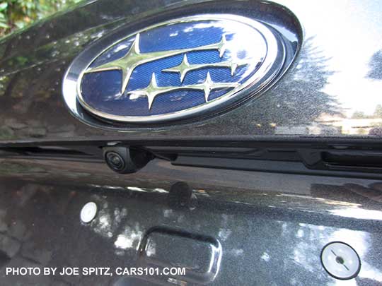 this is the 2018 Subaru Crosstrek rear view camera