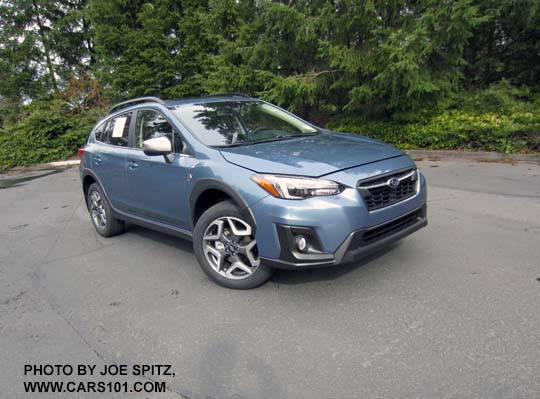 2018 Subaru Crosstrek Limited 50th Anniversary Edition. Only 1,050 made,  all are Heritage Blue, black leather interior. 18" gray machine finished alloys