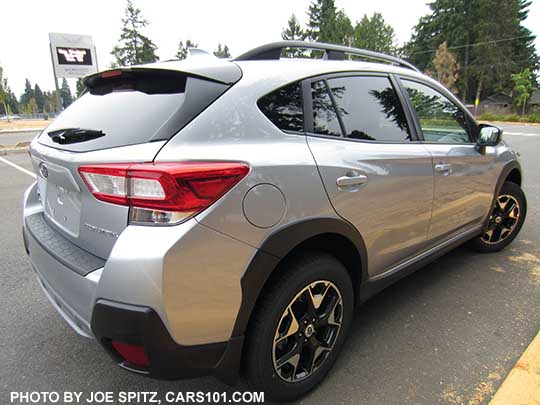 2018 ice silver Subaru Crosstrek Premium