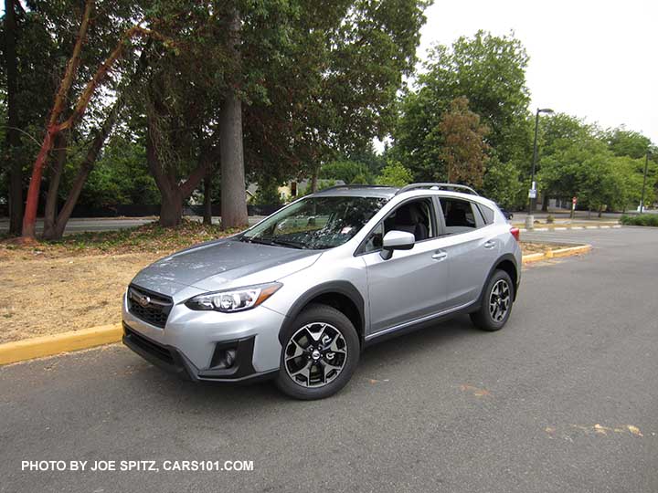 2018 Subaru Crosstrek Premium, ice silver color