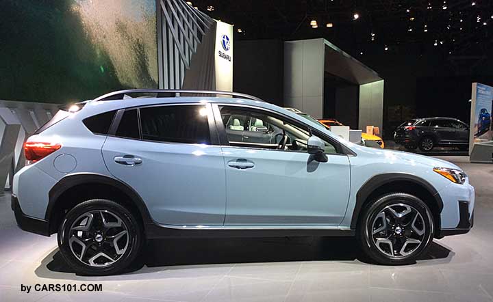 2018 Subaru Crosstrek, cool gray khaki, NY auto show