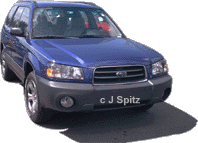 2003 Pacifica Blue Pearl Forester X