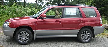 2008 LL Bean, garnet red with gray trim 2 tone