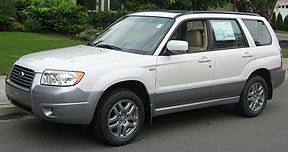 2008 Subaru Forester LL Bean, white
