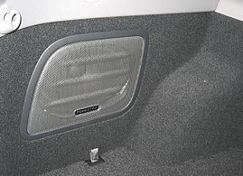 rear speaker on Sports and XT models