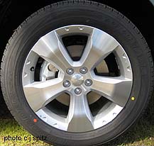 2009 Forester XT alloy wheel