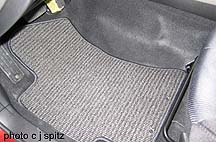 floor mat, off black