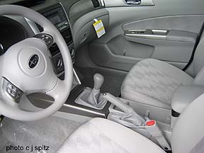 09 Subaru Aurora Platinum cloth, manual transmission