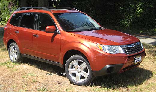 2010 Subaru Forester Premium. Paprika is new color for 2010