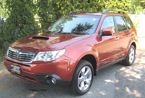 2010 Forester XT turbo - Paprika Red shown