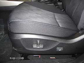 new for 2010 Forester- cloth power driver seat on Premium