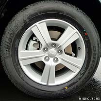2010 Forester X SE 16 alloy wheel, model avail 2/2010
