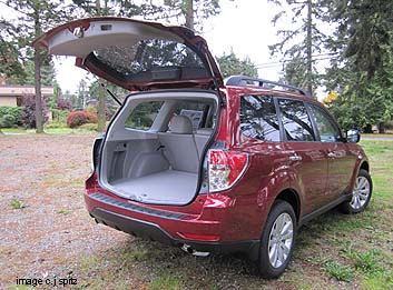 2011 Subaru Camillia Red Forester Premium