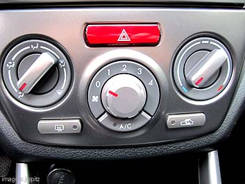 Subaru Forestewr X, Premium heater controls
