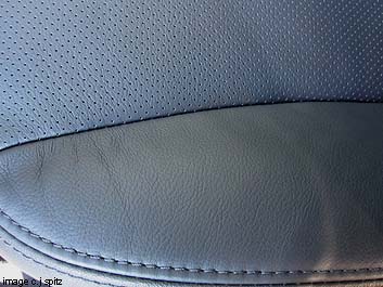 off black perforated leather, Subaru Forester