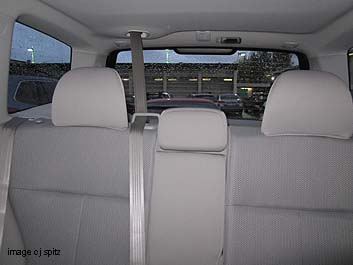2011 Forester new taller rear headrests