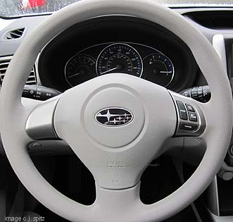 2011 Forester base X steering wheel