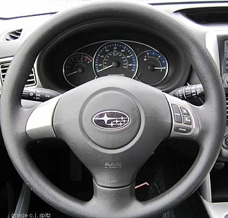 2011 Forester X model steering wheel
