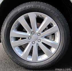 17"  alloy wheel -Forester Premium, Limited, Touring