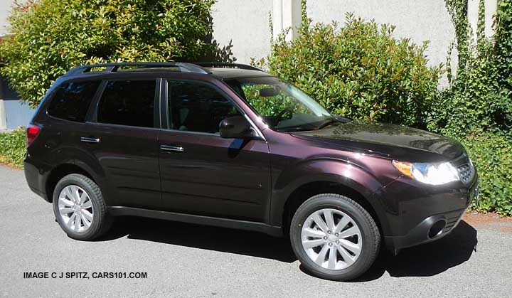 2013 subaru forester, deep cherry pearl color