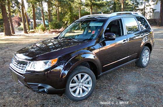top of the loine 2013 subaru forester touring