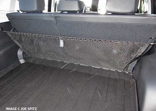 optional rear seatback cargo net, subaru forester