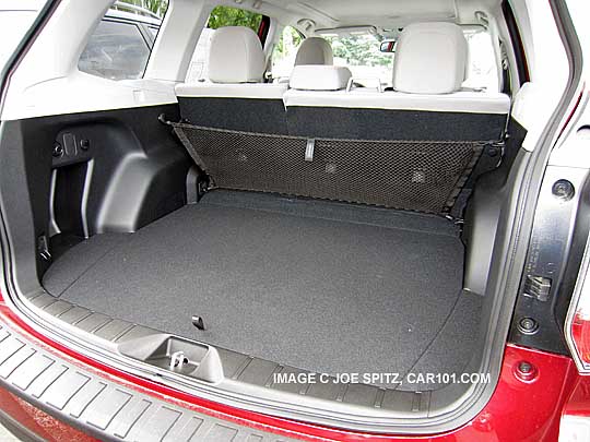 subaru forester rear seatback cargo net