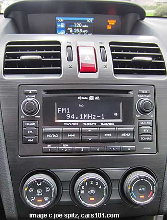 forester premium heated control and hd stereo