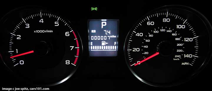 forester limited instrument panel
