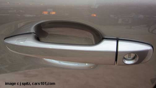 forester toruing door handle with keyless access pushbutton start