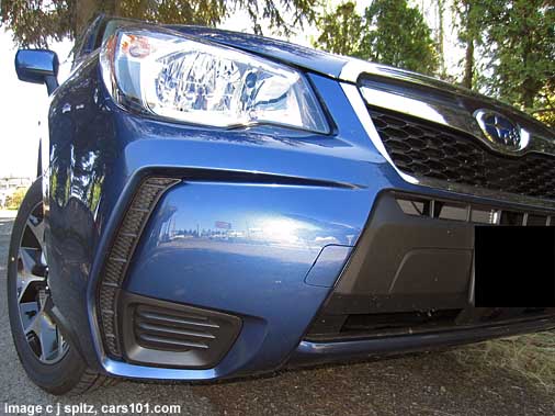 2014 forester xt premium- fog lights are optional