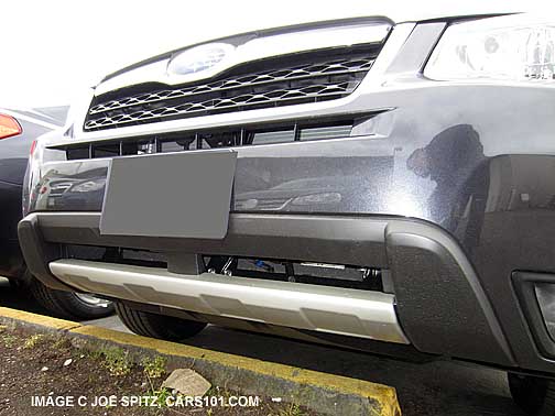 subaru forester optional front bumper underguard