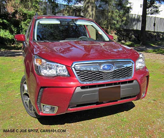 2016 and 2015 2.0XT Touring subaru forester grill. venetian red color