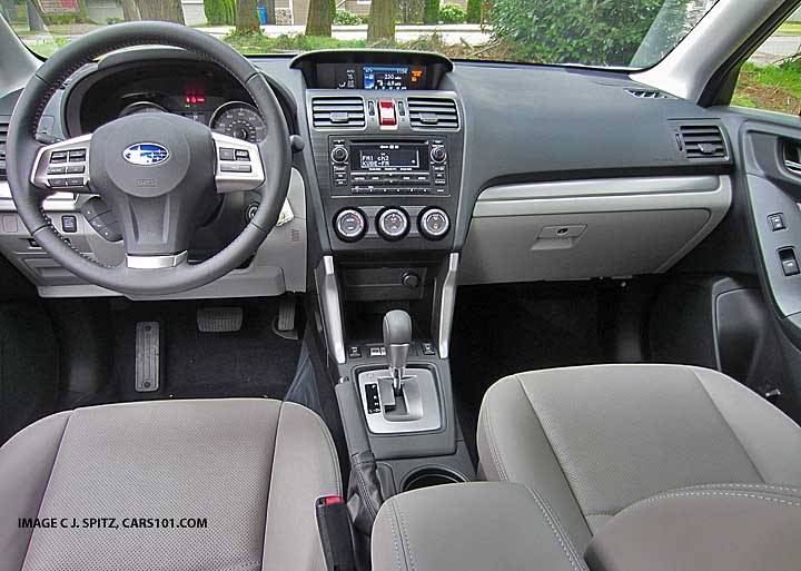 2014 subaru forester interior