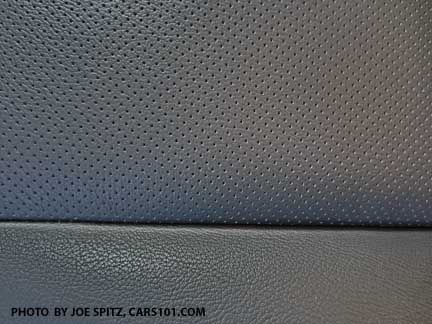 2014 forester black perforated leather on 2.5 limited, touring