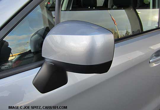 forester mirror, body colored- premium and limited