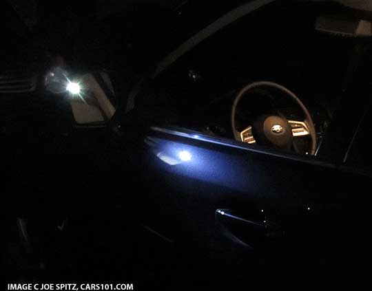 2014 forester outside mirror with approach lighting