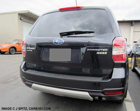 subaru forester optional rear bumper underguard