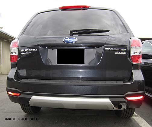 optional rear bumper underguard, subaru forester