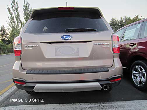 Forester Limited with optional rear bumper underguard