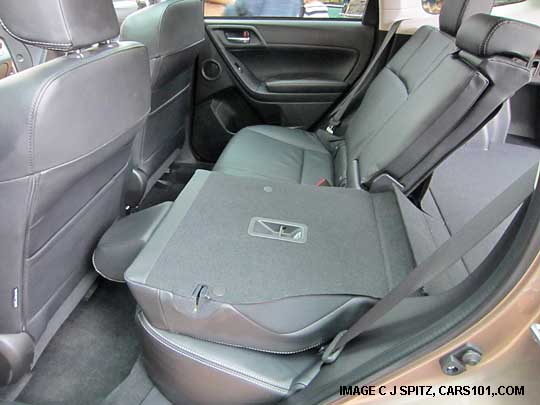 2014 subaru forester split folding rear seats
