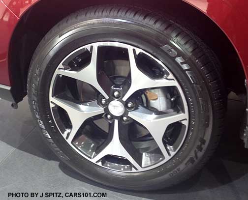 2014 forester xt 18" alloy wheel