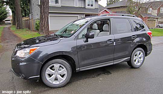 dark gray 2014 forester premium