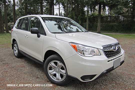 forester 2.5i base model without 2015s optional alloy wheel/roof rack package