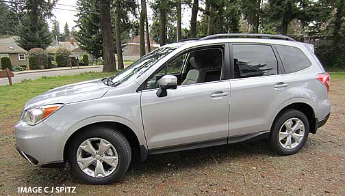 silver 2014 forester 2.5i touring