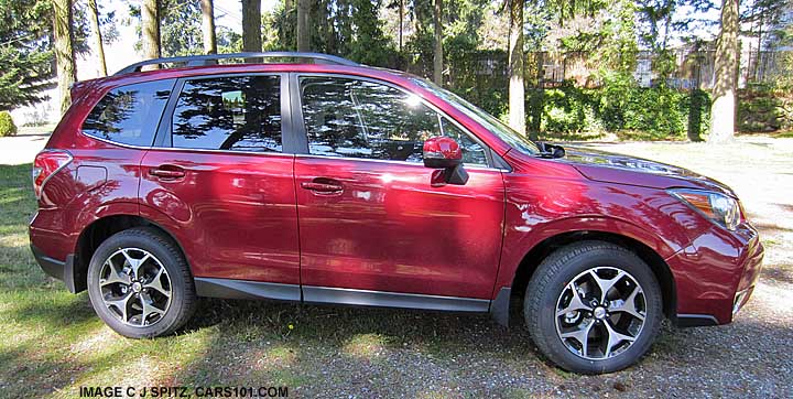 Venetian red 2014 forester, 2.0XT turbo shown