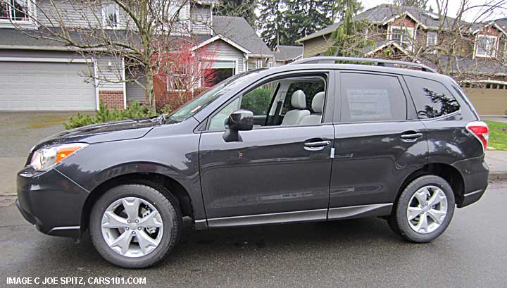 2014 subaru forester dark gray metallic