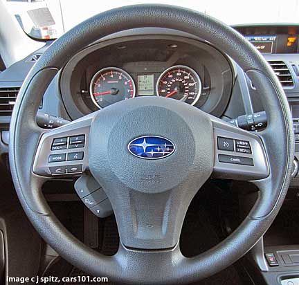 2014 forester 2.5 Premium steering wheel