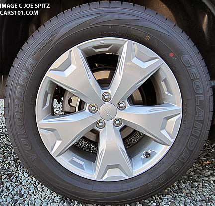 2014 forester 17" alloy wheel, on 2.5 Premium, Limited, Touring